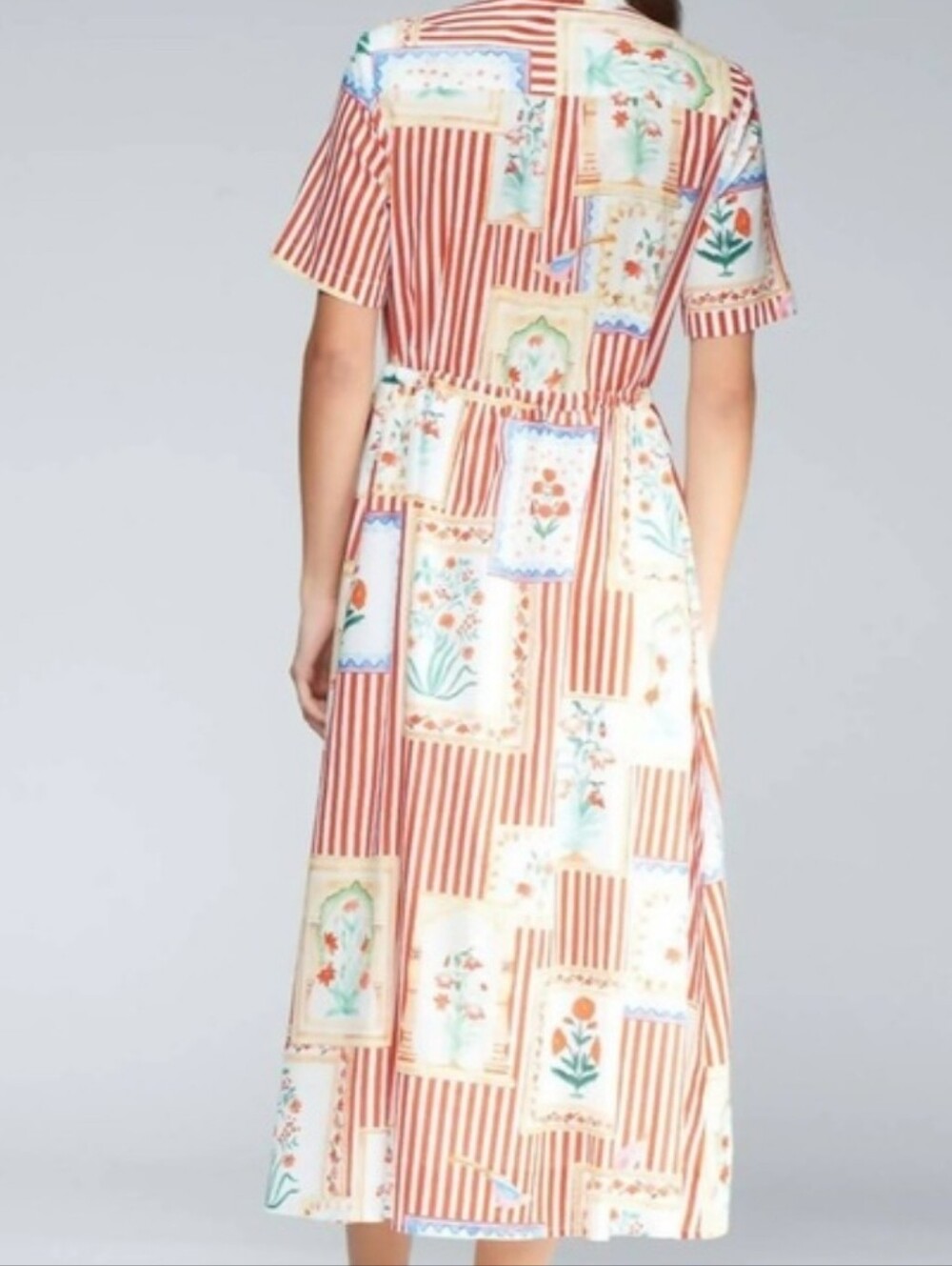 Postcard Striped Ric Rac Dress - Picture 2 of 6